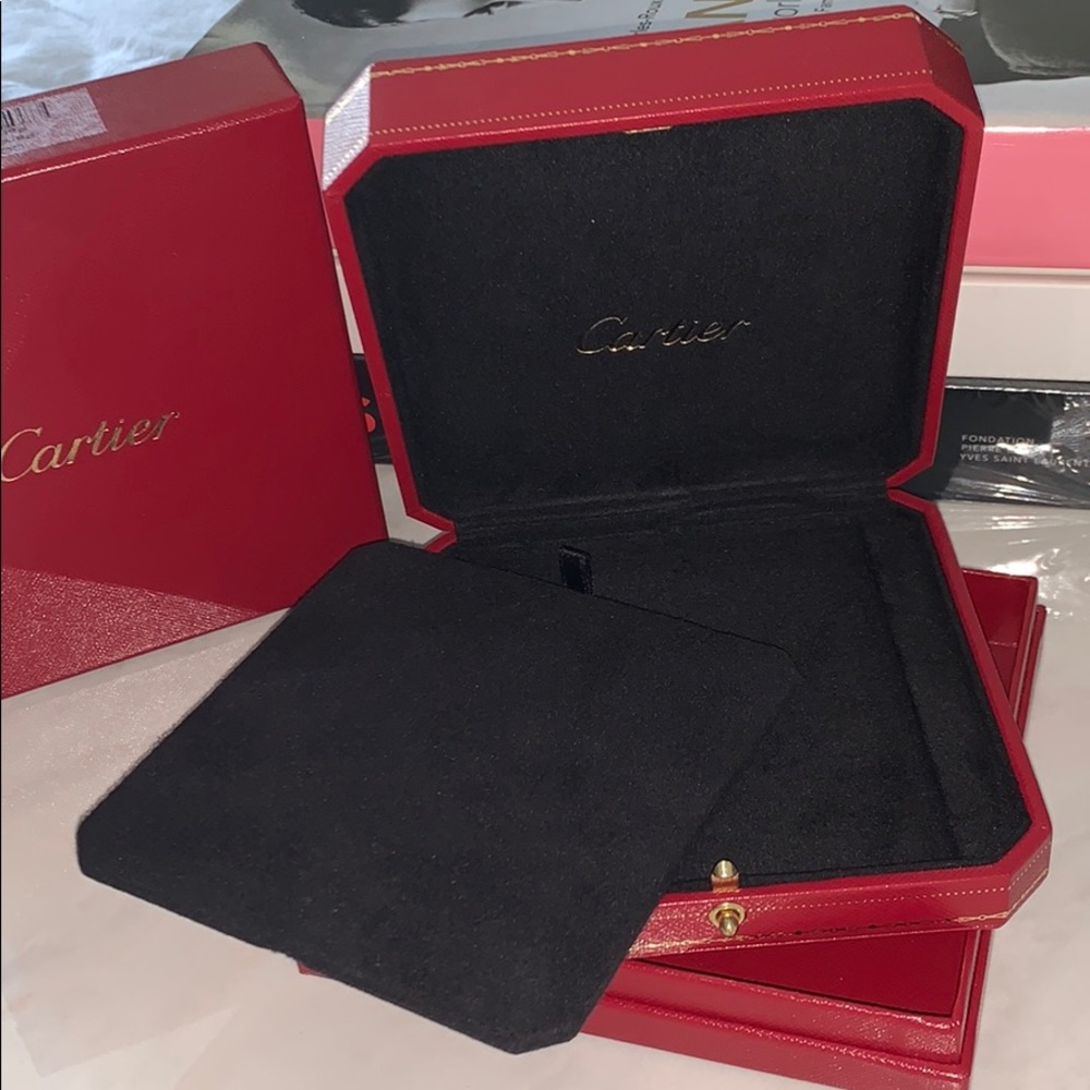 Cartier Necklace Pendant Box